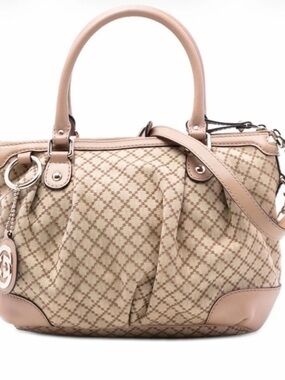 Authentic Vintage Gucci Diamante Canvas
Sukey satchel